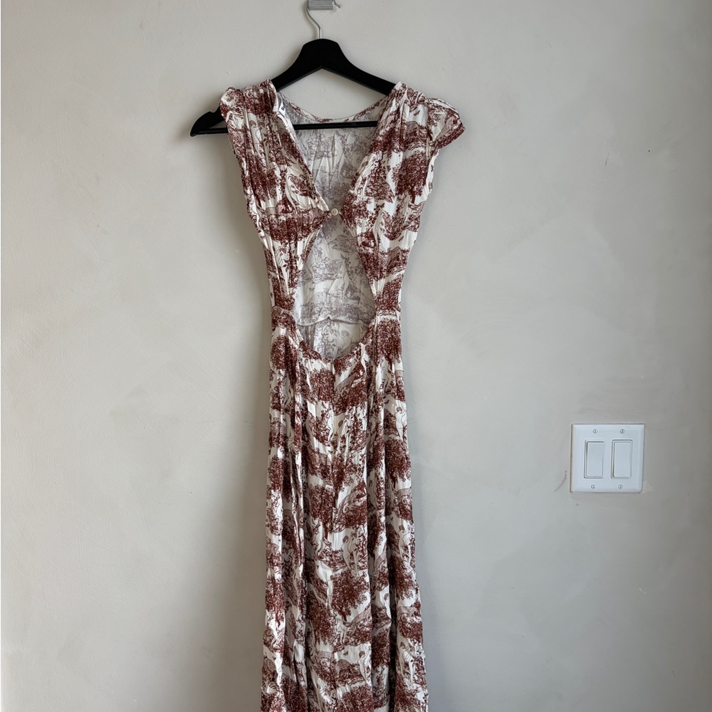 Reformation Gavin Toile Dress - Picture 4 of 6